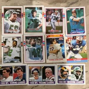 Topps Sports Trading Cards Collection - Multicolor 50 variety of cards.